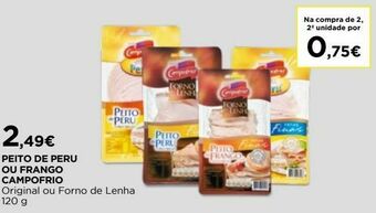 El Corte Inglés Peito de peru campofrio promoção