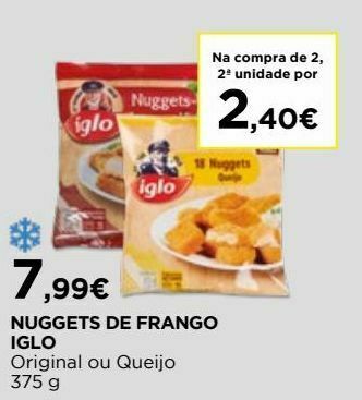 El Corte Inglés Nuggets promoção