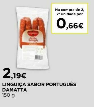 El Corte Inglés Linguiça damatta promoção