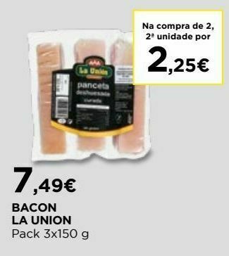 El Corte Inglés Bacon promoção