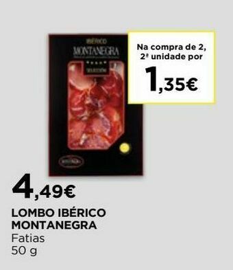 El Corte Inglés Lombo curado promoção