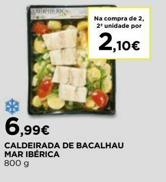 El Corte Inglés Bacalhau mar ibérica promoção