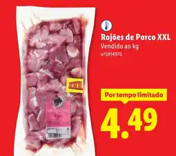 Lidl Rojões de Porco XXL promoção