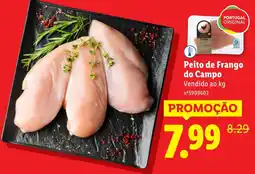 Lidl Peito de Frango do Campo promoção