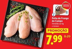 Lidl Peito de Frango do Campo promoção