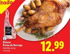 Lidl Deluxe Perna de Borrego promoção