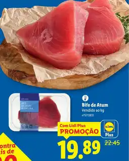 Lidl Bife de Atum promoção