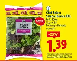 Lidl Chef Select Salada Ibérica XXL promoção