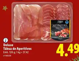 Lidl Deluxe Tábua de Aperitivos promoção