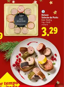 Lidl Deluxe Selecão de Patês promoção