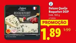 Lidl Deluxe Queijo Roquefort DOP promoção