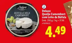Lidl Deluxe Queijo Camembert com Leite de Búfala promoção