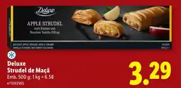 Lidl Deluxe Strudel de Maçã promoção