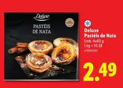 Lidl Deluxe Pastéis de Nata promoção