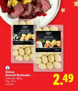 Lidl Deluxe Gnocchi Recheados Cada promoção