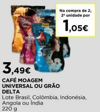 Café em pó delta