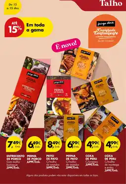 Pingo Doce Pernil de porco promoção