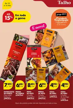 Pingo Doce Peito de pato promoção