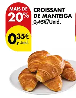 Pingo Doce Croissant de manteiga promoção