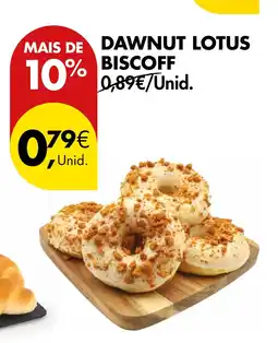 Pingo Doce Dawnut lotus biscoff promoção