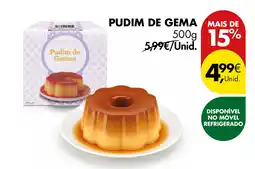 Pingo Doce Pudim de gema promoção