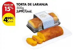 Pingo Doce Torta de laranja promoção