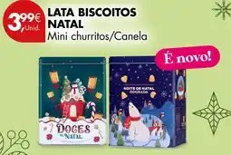 Pingo Doce Lata biscoitos natal promoção