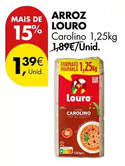 Pingo Doce Arroz louro promoção