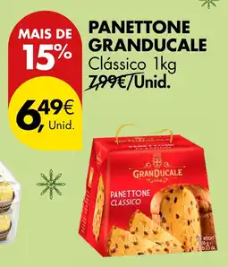 Pingo Doce Panettone granducale promoção