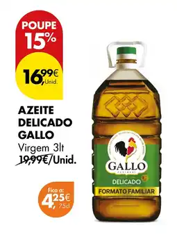 Pingo Doce Azeite delicado gallo virgem promoção