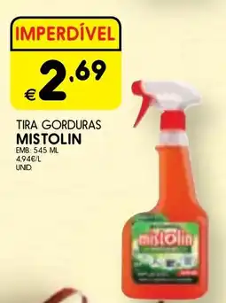 Meu Super Tira gorduras mistolin promoção