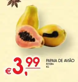 Meu Super Papaia de avião inteira promoção