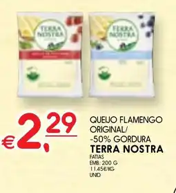 Meu Super Queijo flamengo original/ -50% gordura terra nostra promoção