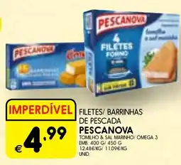 Meu Super Filetes/ barrinhas de pescada pescanova promoção