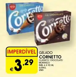 Meu Super Gelado cornetto promoção