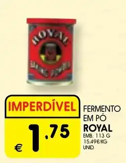 Meu Super Fermento em pó royal promoção