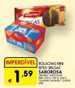 Meu Super Bolachas mini bites/ belgas saborosa promoção
