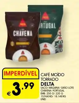 Meu Super Café moído torrado delta promoção
