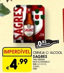 Meu Super Cerveja c/álcool sagres promoção