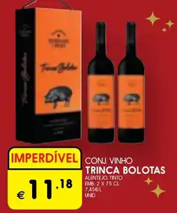 Meu Super Conj. vinho trinca bolotas promoção