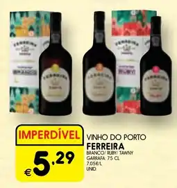 Meu Super Vinho do porto ferreira promoção