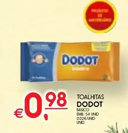 Meu Super Toalhitas dodot promoção