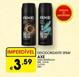 Meu Super Desodorizante spray axe promoção