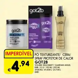 Meu Super Po texturizante/ cera/ spray protetor de calor got2b promoção