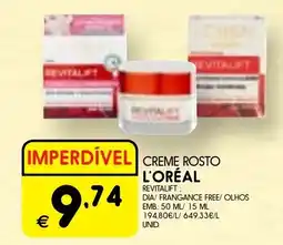 Meu Super Creme rosto l'oréal promoção