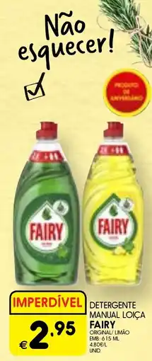 Meu Super Detergente manual loiça fairy promoção