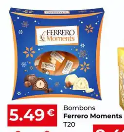 Miranda Supermercados Bombons Ferrero Moments T20 promoção