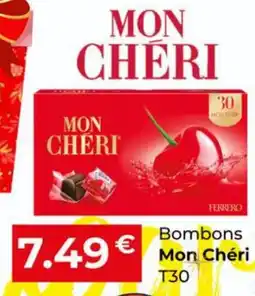 Miranda Supermercados Bombons Mon Cheri T30 promoção