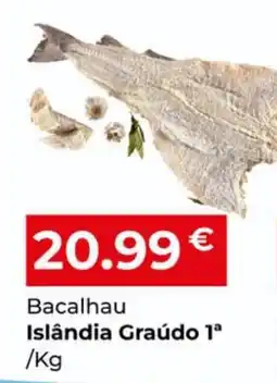 Miranda Supermercados Bacalhau Islândia Graúdo 1ª promoção