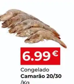 Miranda Supermercados Congelado Camarão 20/30 promoção
